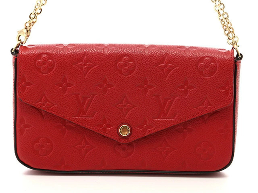 LOUIS VUITTON Shoulder Bag Pochette Felicie Monogram Empreinte